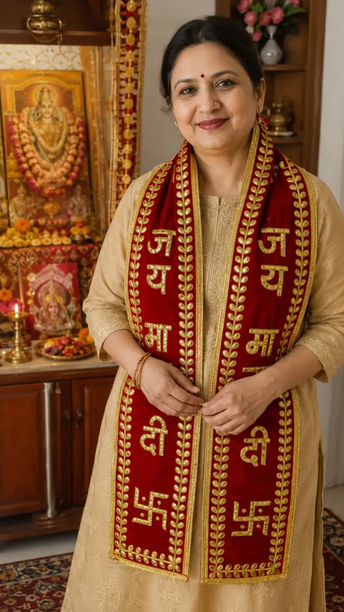 Jai Mata Di Dupatta