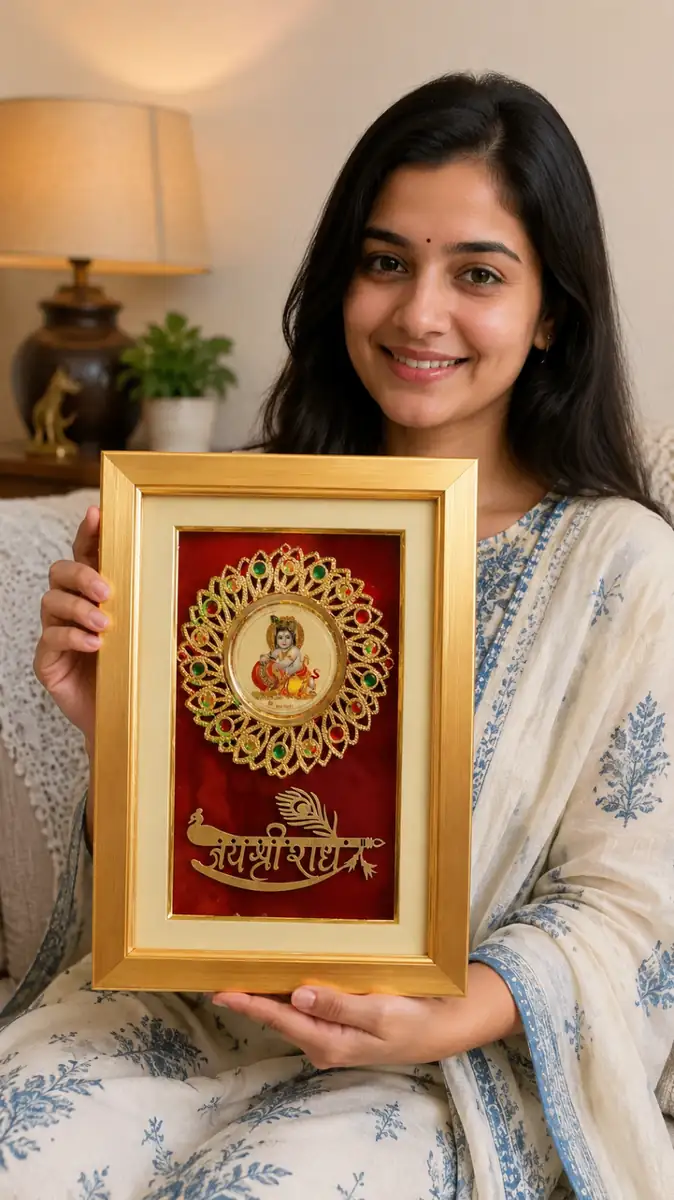 Jai Shri Radhe · Framed