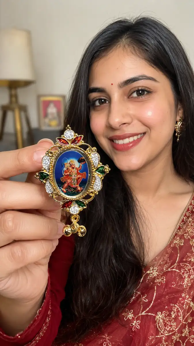 Hanuman Ji Brooch